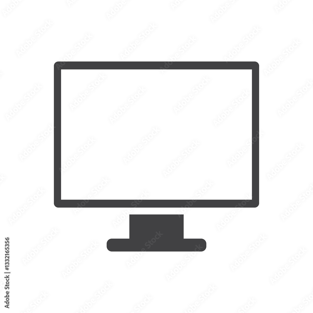 lcd monitor icon lcd monitor icon