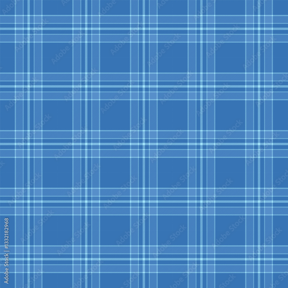Plaid repeat pattern in Blue.Gingham checkered tartan seamless pattern.Geometric graphic vector illustration background design for fabric and print. Plaid repeat pattern in Blue.Gingham checkered tartan seamless pattern.Geometric graphic vector illustration background design for fabric and print.