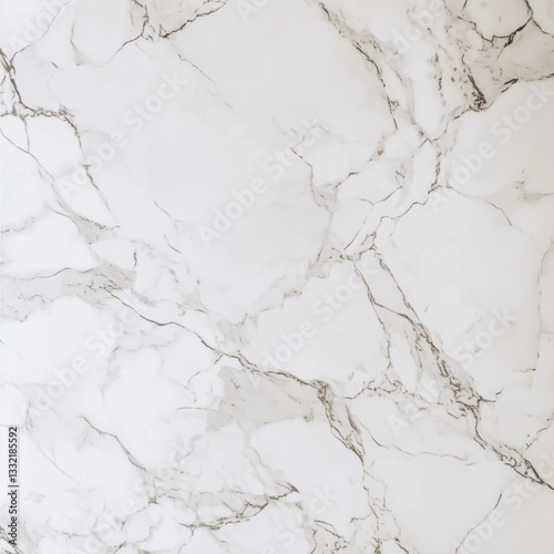Elegant white marble texture with natural veins for interior design