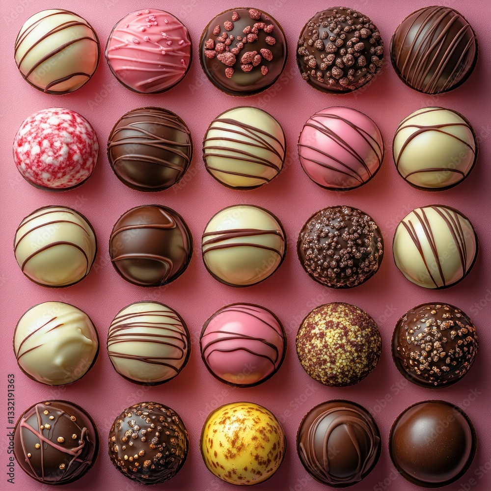 Assorted gourmet chocolate truffles (2) Assorted gourmet chocolate truffles (2)