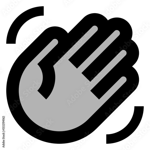 Waving Hand Icon
