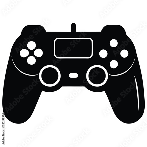 game controller isolated on white