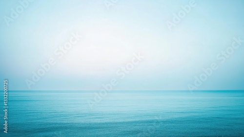 Wallpaper Mural Abstract Blue Water Gradient: A Serene Flow of Light and Depth Torontodigital.ca