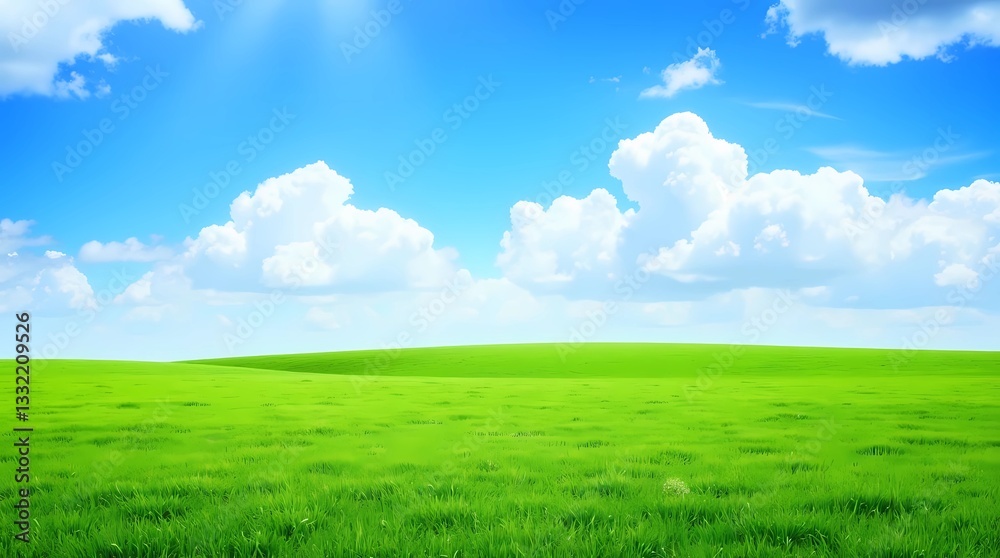 Obraz premium background fantasy landscape space outline SKY