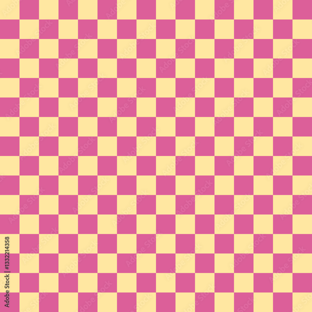 checkered groovy 60-90s berry and yellow pattern checkered groovy 60-90s berry and yellow pattern