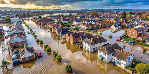 UK flood aftermath:  Communities rebuild, aid crucial.