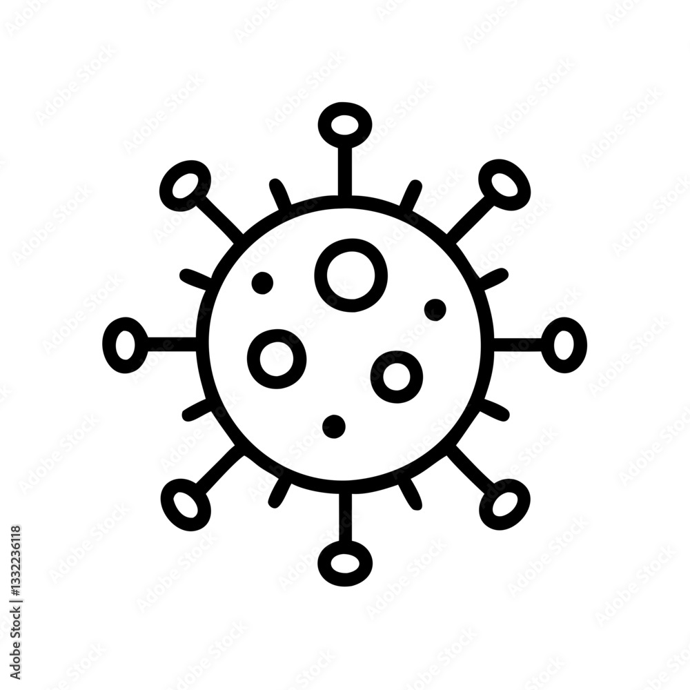 Obraz premium corona virus 