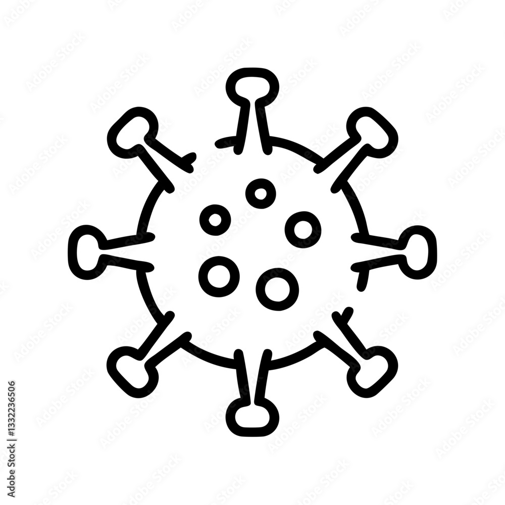 Obraz premium corona virus 