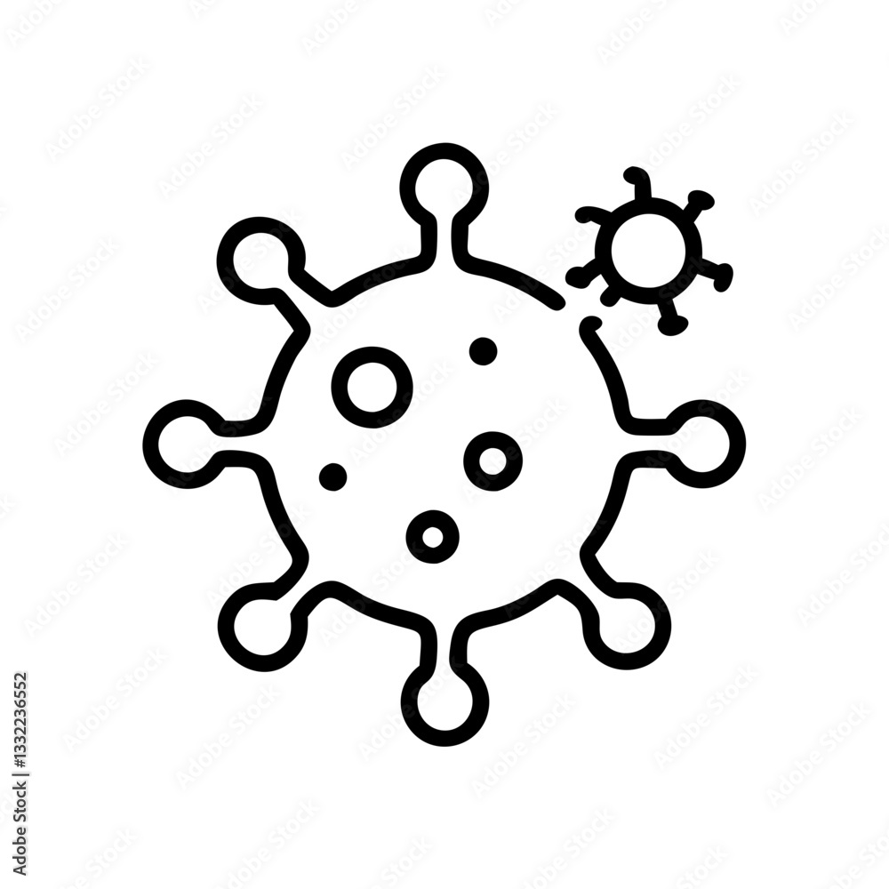 Fototapeta premium corona virus 