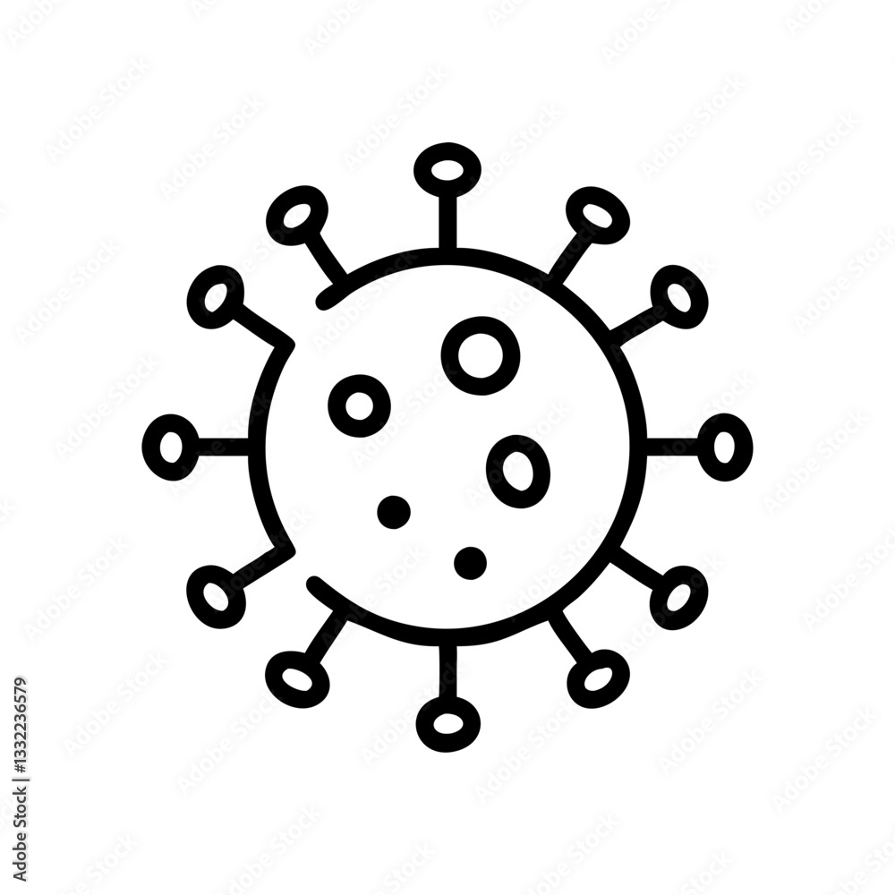 Obraz premium corona virus 