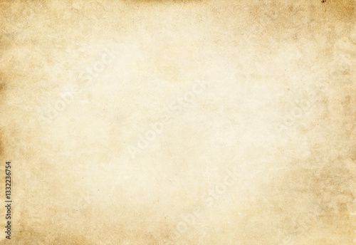 Aged grunge paper or parchment texture for design.