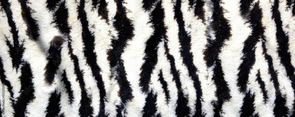Striped Bengal tiger fur, seamless black & white pattern , coat, seamless, monochrome Striped Bengal tiger fur, seamless black & white pattern , coat, seamless, monochrome