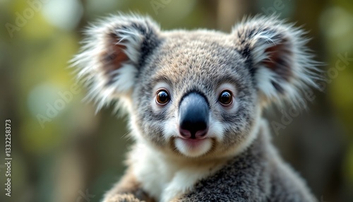 Adorable Koala Close Up Cute Australian Wildlife Photo