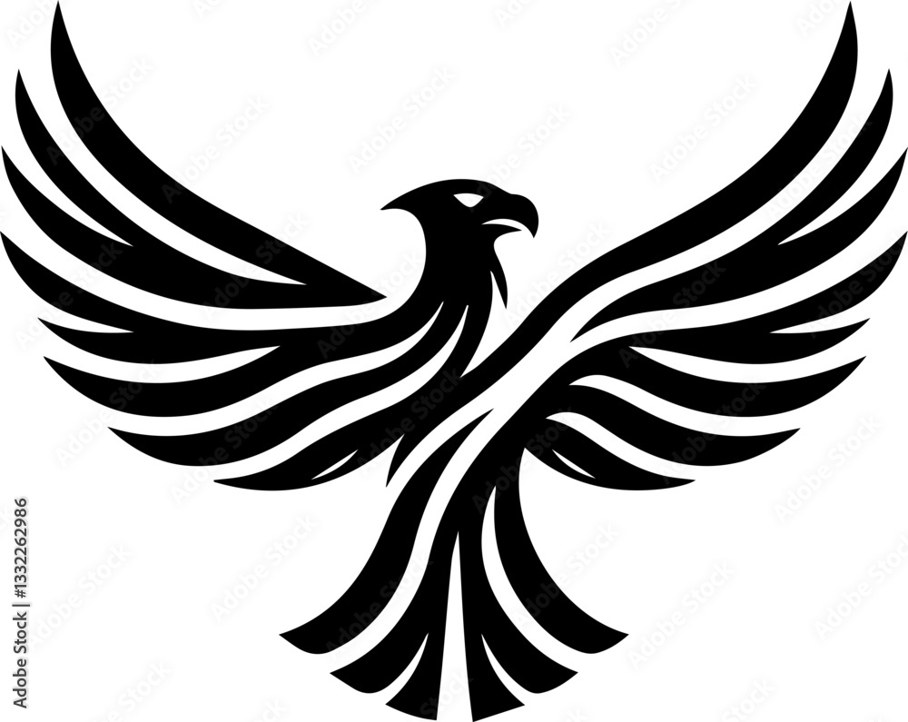 Obraz premium eagle tattoo