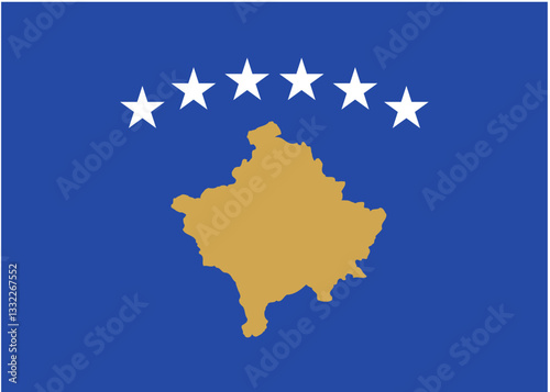  flag of kosovo