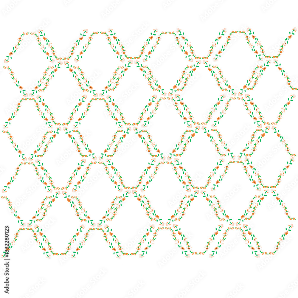 Fototapeta premium Floral pattern