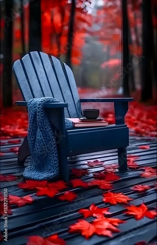 red Chair in the park