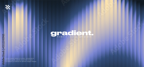 Ripple gradient background design. Modern ripple glass texture effect.