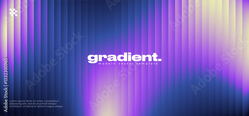 Ripple gradient background design. Modern ripple glass texture effect.