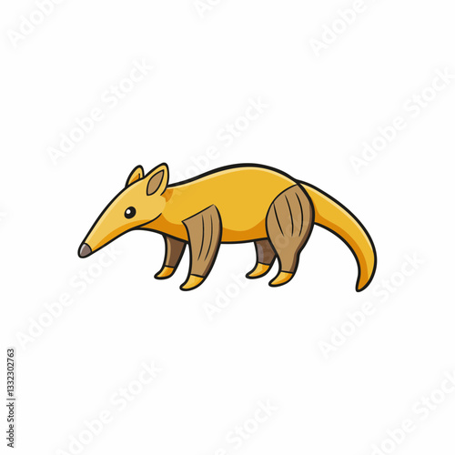 red fox isolated on white