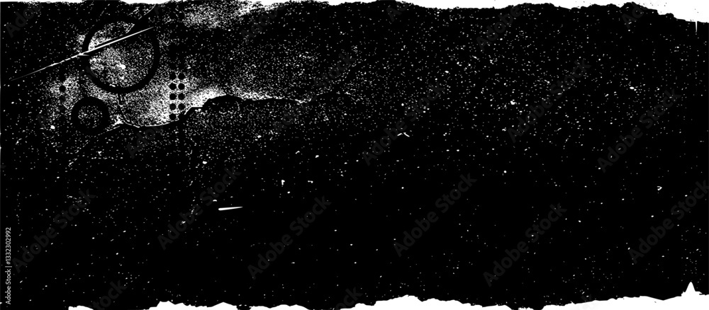 Dunkler und abstrakter alter Vektor Hintergrund mit Rissen und Kratzern - Design Element Vektorgrafik
