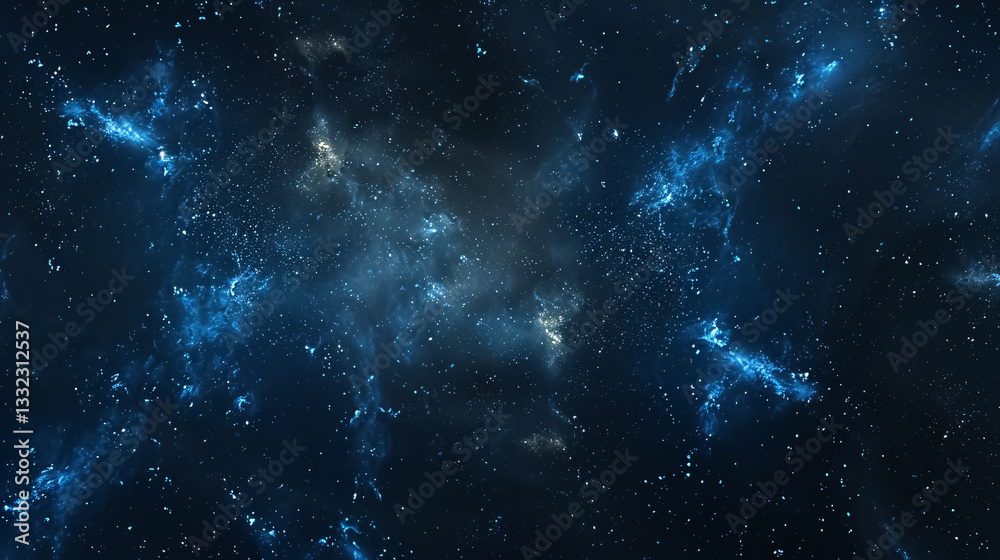 Fototapeta premium Night starry sky