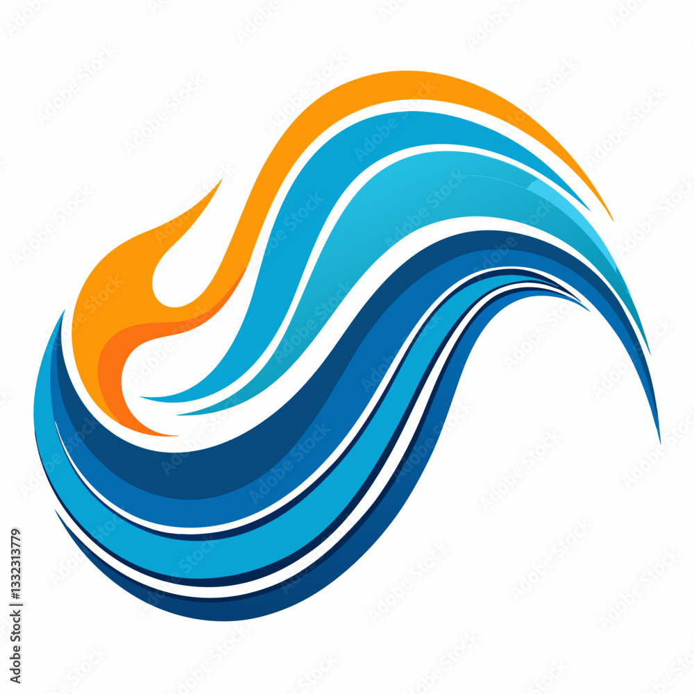 abstract wave pattern with fluid motion abstract wave pattern with fluid motion