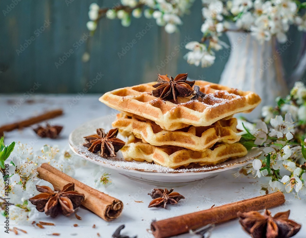 Fototapeta premium Waffeln