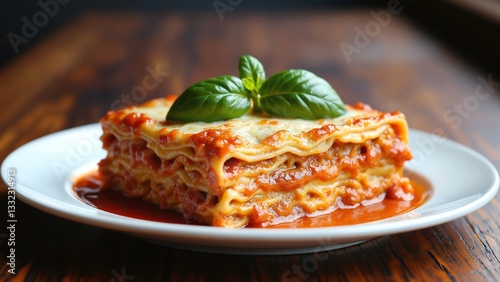 Lasagna image, magnificent lasagna made with real Italian recipe