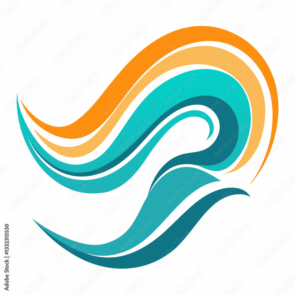 abstract wave pattern with fluid motion abstract wave pattern with fluid motion