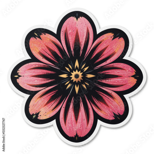 vector illustration of a flower