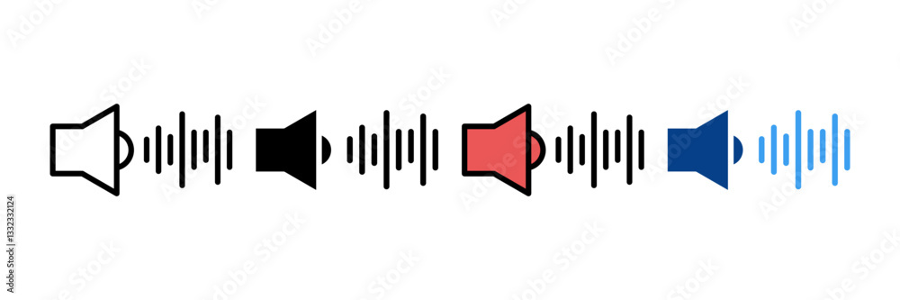 Audible Icon Set Multiple Style Collection Audible Icon Set Multiple Style Collection