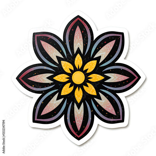 vector illustration of a flower