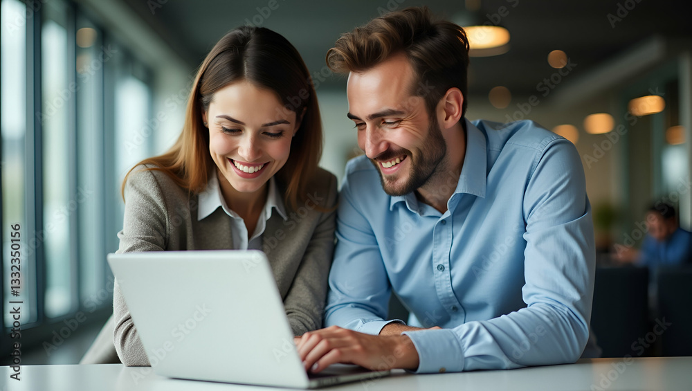 Professional Colleagues Collaborate on Corporate Tech Solutions Professional Colleagues Collaborate on Corporate Tech Solutions