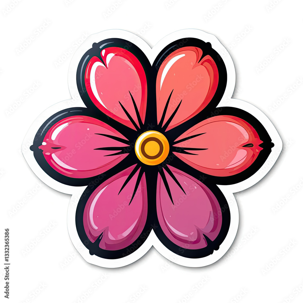 vector illustration of a flower vector illustration of a flower