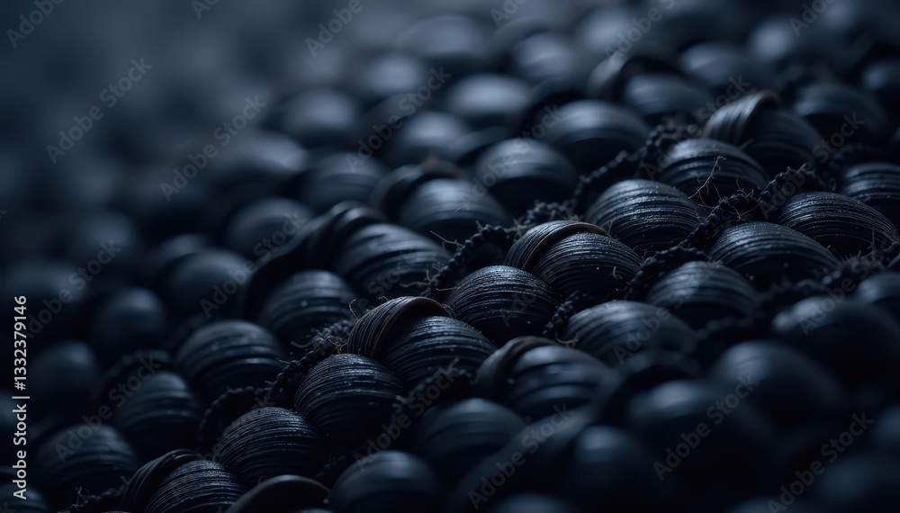 Close-up view of woven carbon fiber showing intricate texture, macro, durability Close-up view of woven carbon fiber showing intricate texture, macro, durability