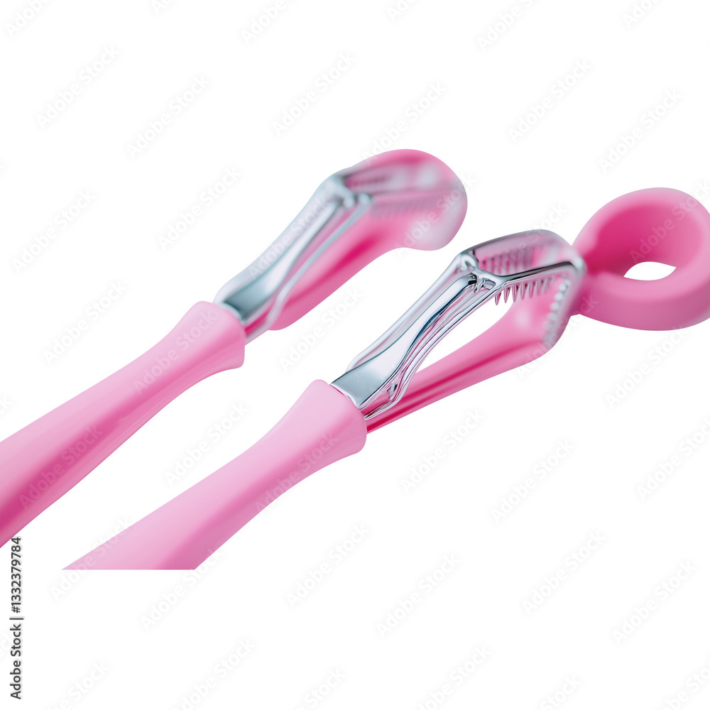 Pair of Stainless Steel Scissors Isolated on A White Background Pair of Stainless Steel Scissors Isolated on A White Background