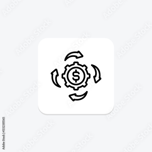 Business Model, vector, pixel perfect, illustrator file