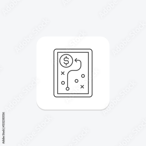 Budgeting Strategy, vector, pixel perfect, illustrator file