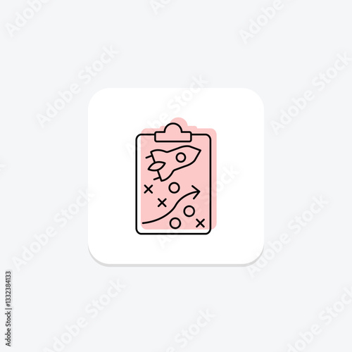 Startup Strategy, vector, pixel perfect, illustrator file