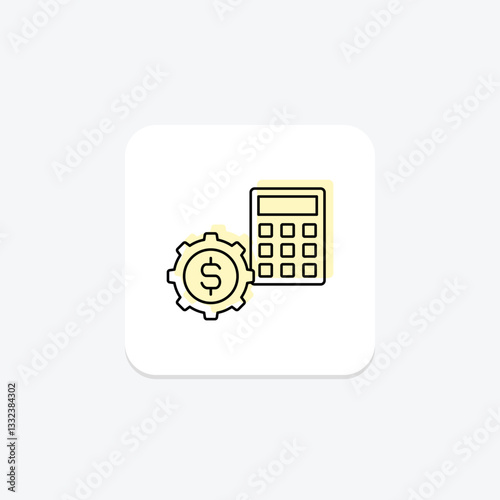 Cost Management, vector, pixel perfect, illustrator file