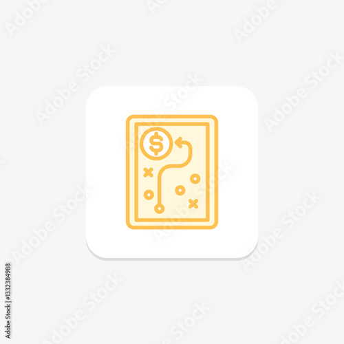 Budgeting Strategy, vector, pixel perfect, illustrator file