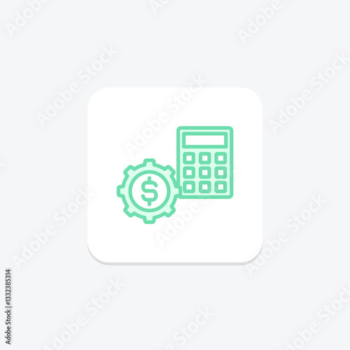 Cost Management, vector, pixel perfect, illustrator file