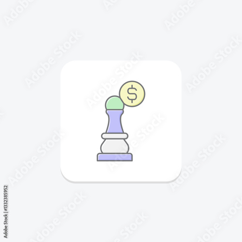 Financial Strategy, vector, pixel perfect, illustrator file
