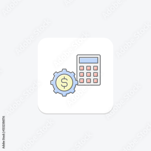 Cost Management, vector, pixel perfect, illustrator file