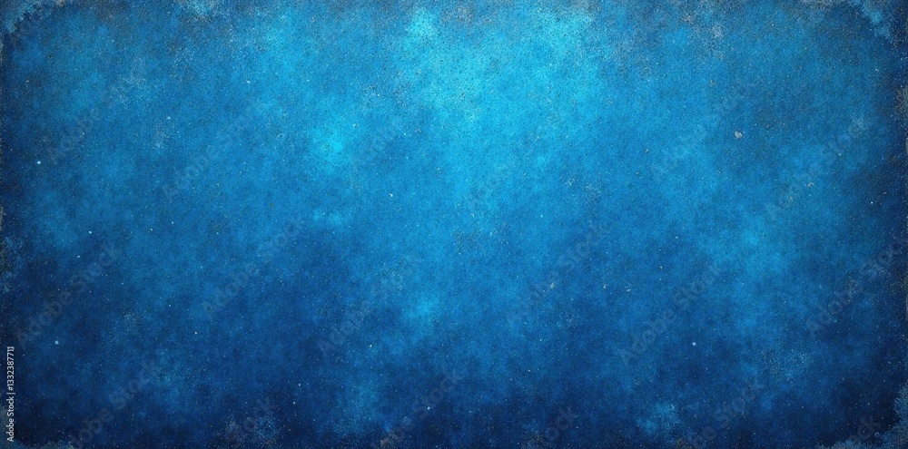 Naklejka premium Abstract blue metallic surface, grunge texture, aluminum, texture background, vintage