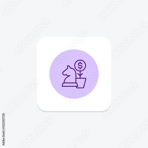 Investment Strategy, vector, pixel perfect, illustrator file