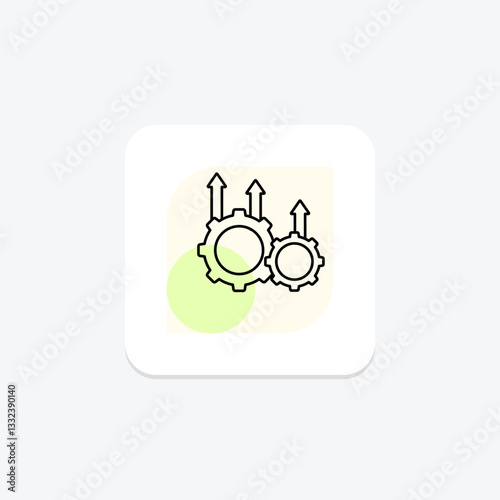 Operational Excellence, vector, pixel perfect, illustrator file