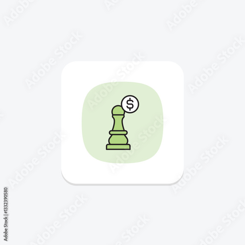 Financial Strategy, vector, pixel perfect, illustrator file