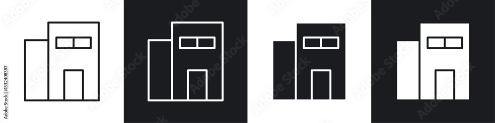 Build icon symbol collection on white background. Build icon symbol collection on white background.